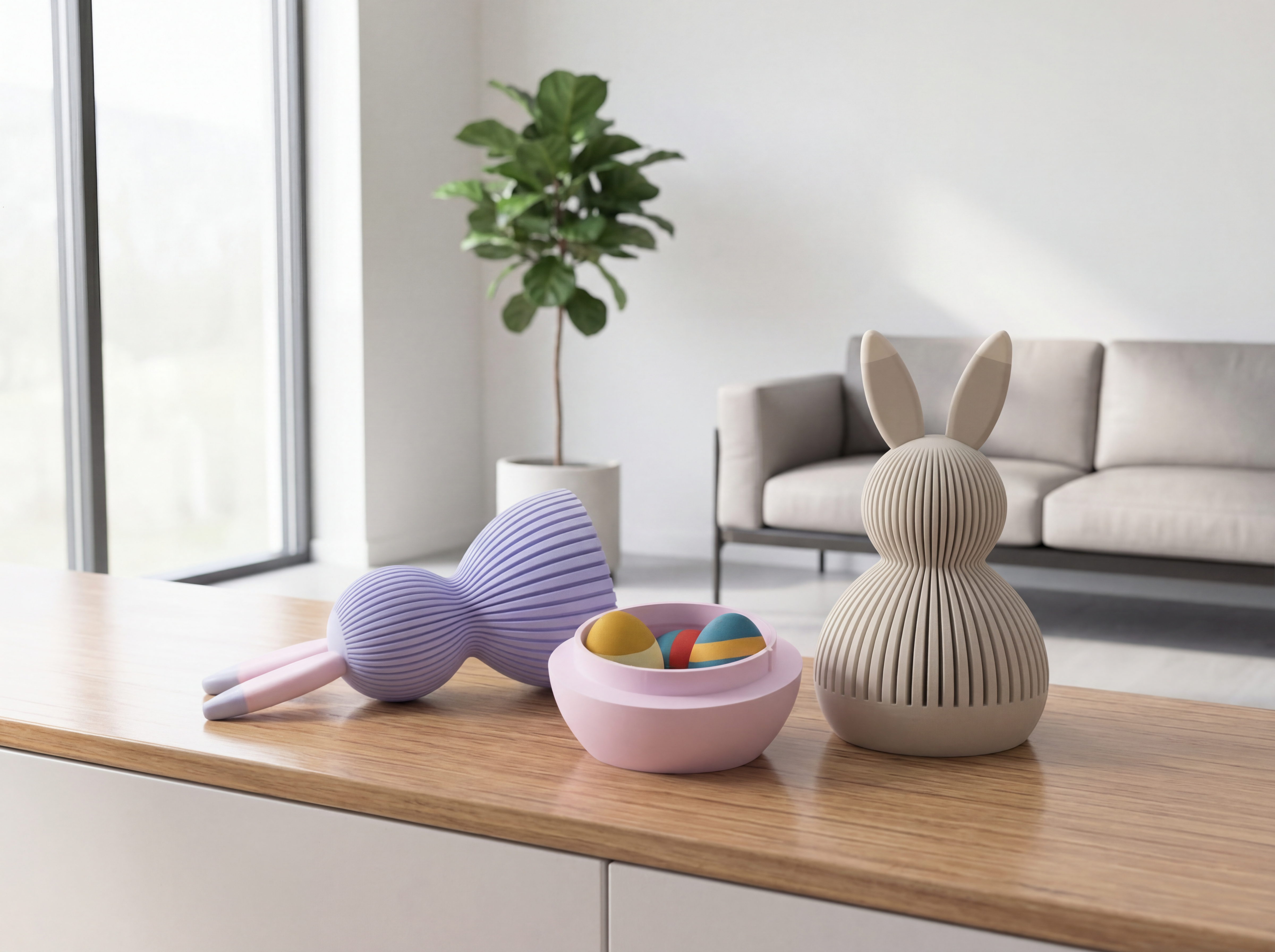 Easter Bunny Gift Container